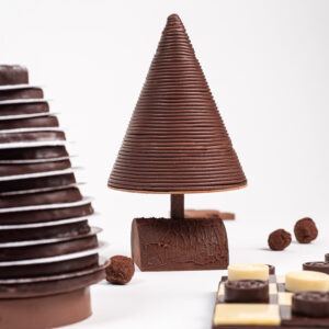 les sapins ludiques chocolaterie Baumanière